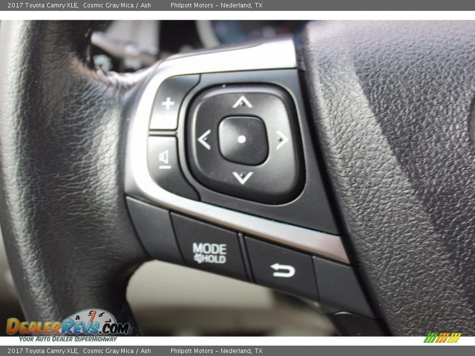 2017 Toyota Camry XLE Cosmic Gray Mica / Ash Photo #11