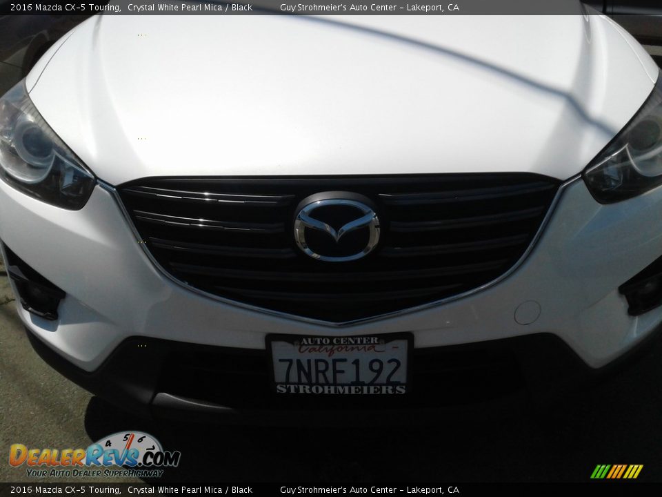 2016 Mazda CX-5 Touring Crystal White Pearl Mica / Black Photo #10