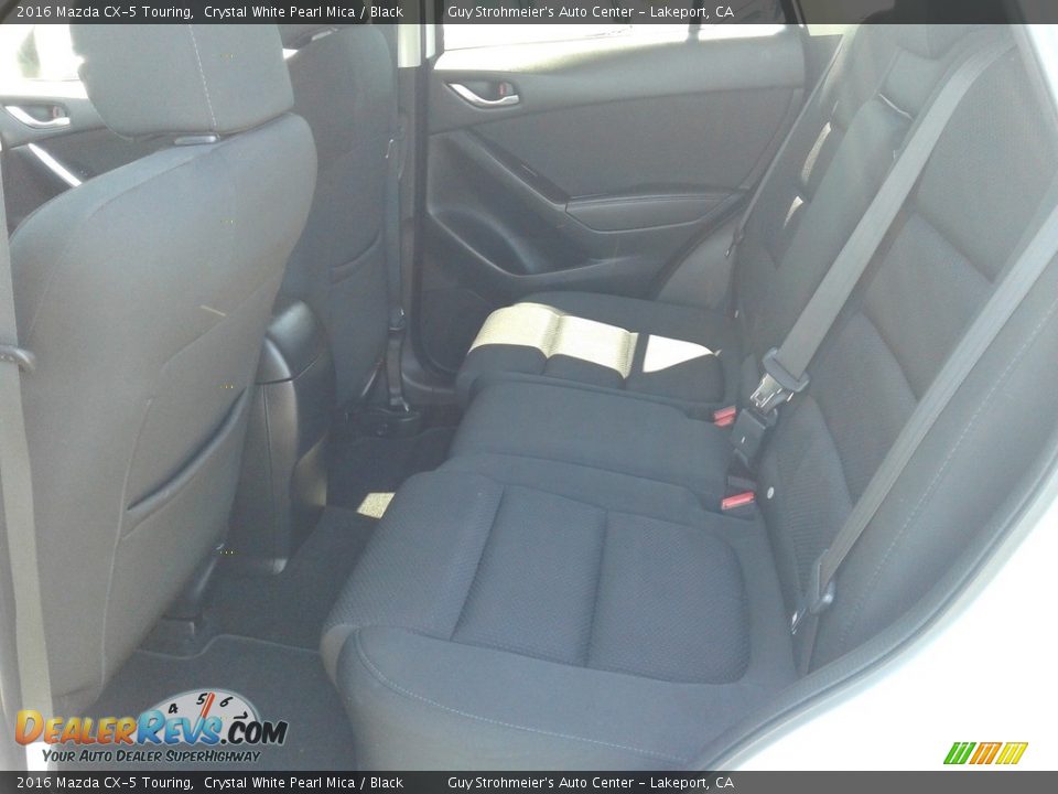 2016 Mazda CX-5 Touring Crystal White Pearl Mica / Black Photo #12