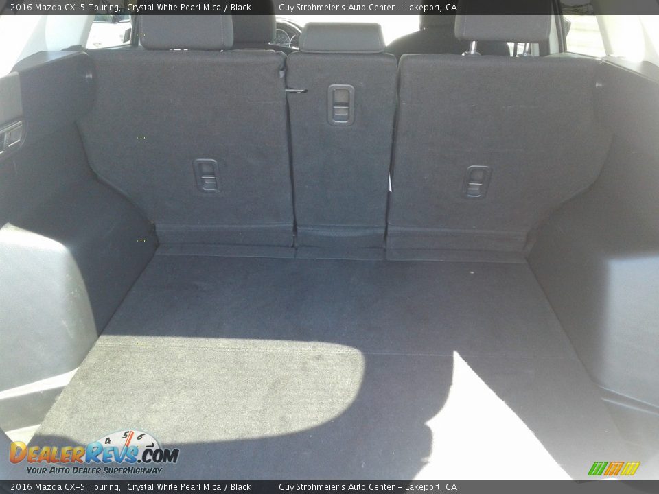 2016 Mazda CX-5 Touring Crystal White Pearl Mica / Black Photo #13