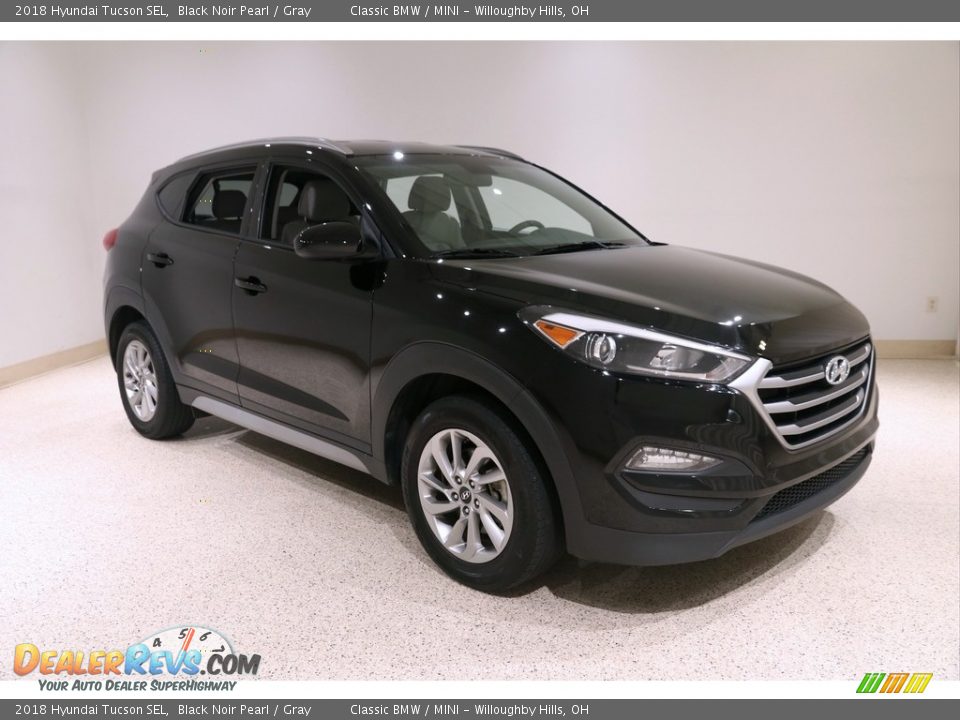 Black Noir Pearl 2018 Hyundai Tucson SEL Photo #1