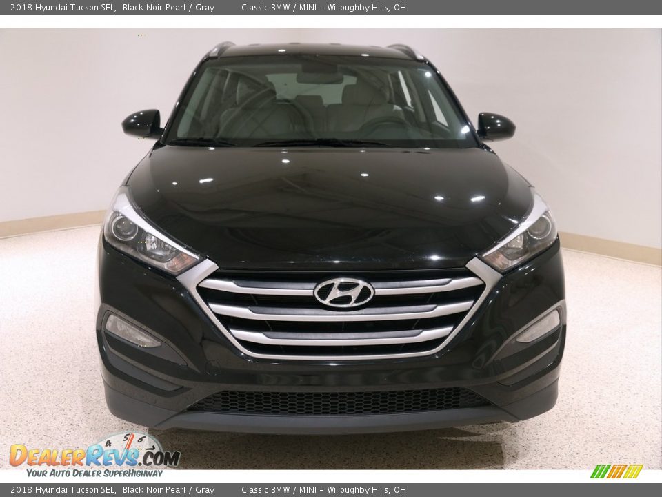 2018 Hyundai Tucson SEL Black Noir Pearl / Gray Photo #2