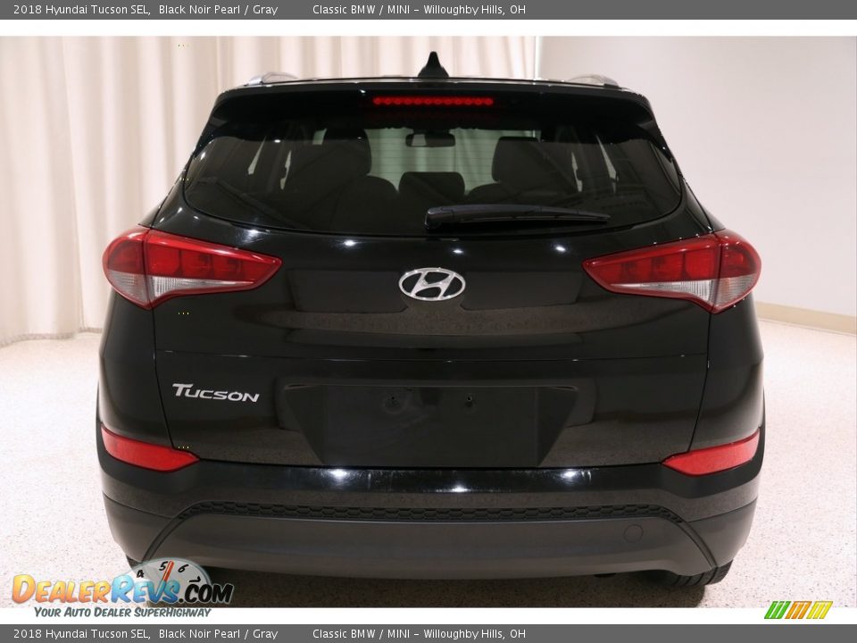 2018 Hyundai Tucson SEL Black Noir Pearl / Gray Photo #22