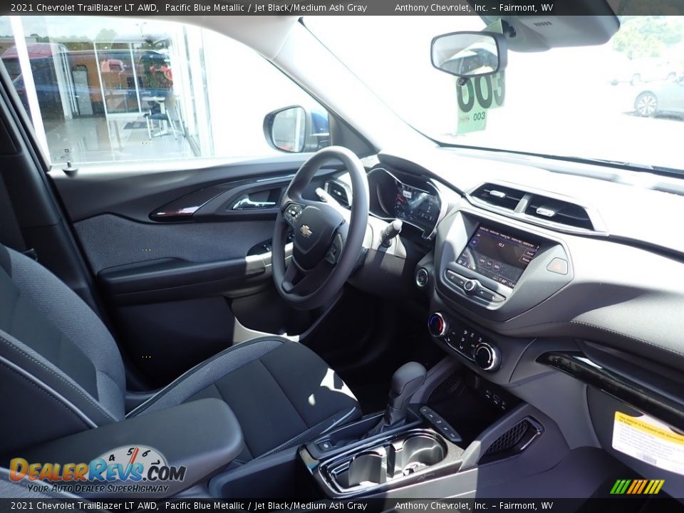 2021 Chevrolet TrailBlazer LT AWD Pacific Blue Metallic / Jet Black/Medium Ash Gray Photo #11