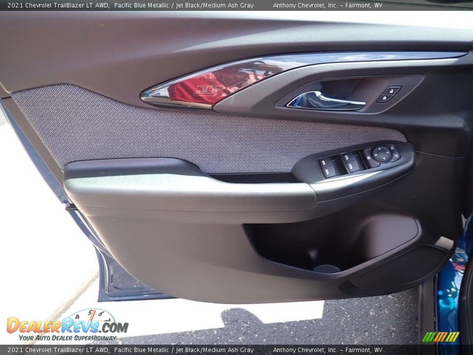 2021 Chevrolet TrailBlazer LT AWD Pacific Blue Metallic / Jet Black/Medium Ash Gray Photo #13