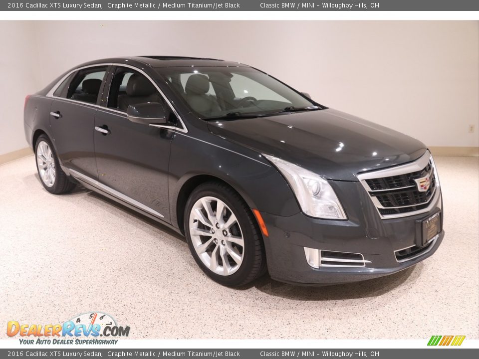 2016 Cadillac XTS Luxury Sedan Graphite Metallic / Medium Titanium/Jet Black Photo #1