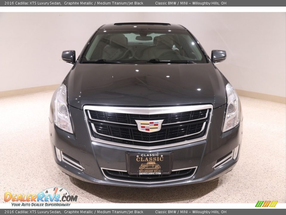 2016 Cadillac XTS Luxury Sedan Graphite Metallic / Medium Titanium/Jet Black Photo #2