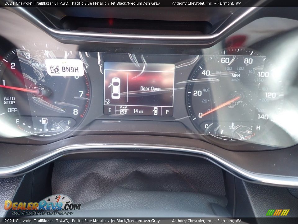 2021 Chevrolet TrailBlazer LT AWD Pacific Blue Metallic / Jet Black/Medium Ash Gray Photo #19