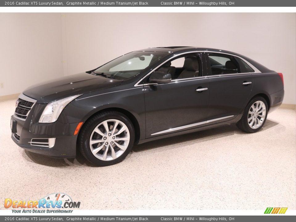2016 Cadillac XTS Luxury Sedan Graphite Metallic / Medium Titanium/Jet Black Photo #3