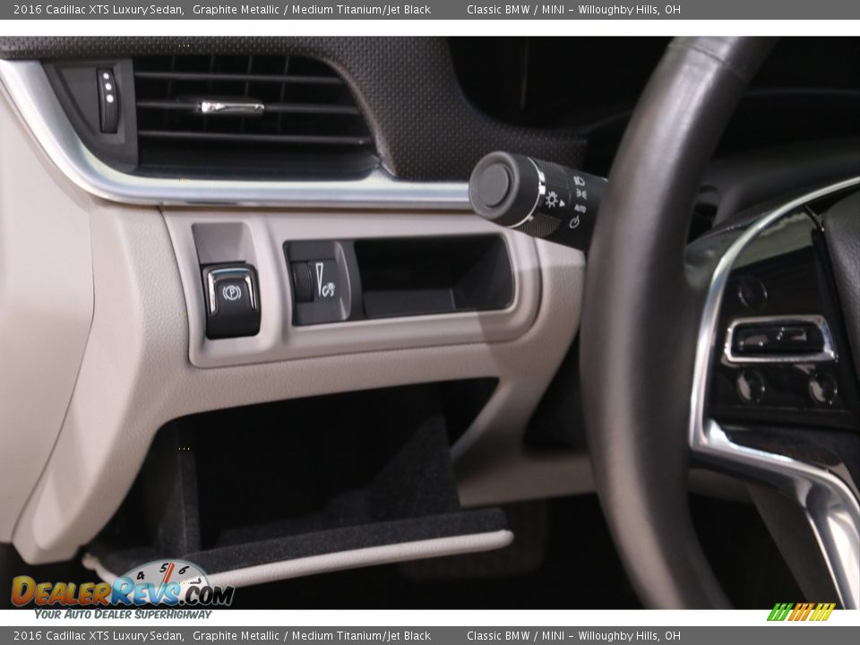 2016 Cadillac XTS Luxury Sedan Graphite Metallic / Medium Titanium/Jet Black Photo #7