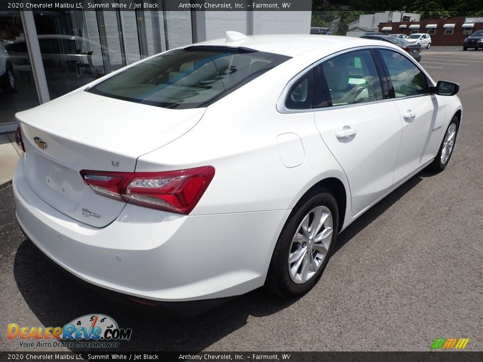 2020 Chevrolet Malibu LS Summit White / Jet Black Photo #3
