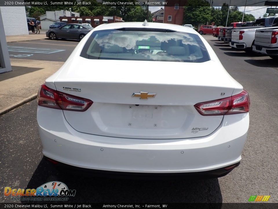 2020 Chevrolet Malibu LS Summit White / Jet Black Photo #4