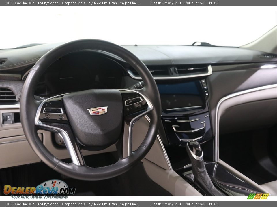 2016 Cadillac XTS Luxury Sedan Graphite Metallic / Medium Titanium/Jet Black Photo #9