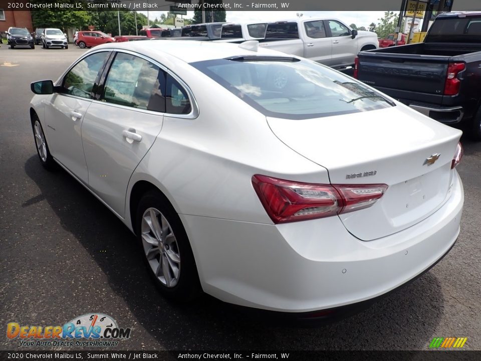 2020 Chevrolet Malibu LS Summit White / Jet Black Photo #5