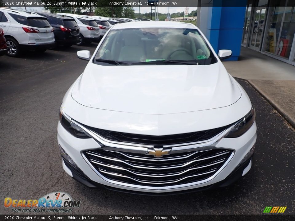 2020 Chevrolet Malibu LS Summit White / Jet Black Photo #7