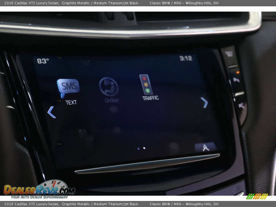 2016 Cadillac XTS Luxury Sedan Graphite Metallic / Medium Titanium/Jet Black Photo #15