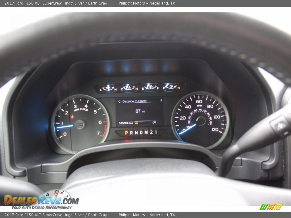 2017 Ford F150 XLT SuperCrew Ingot Silver / Earth Gray Photo #17