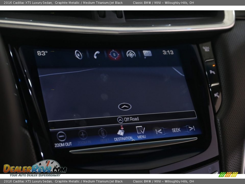 2016 Cadillac XTS Luxury Sedan Graphite Metallic / Medium Titanium/Jet Black Photo #18