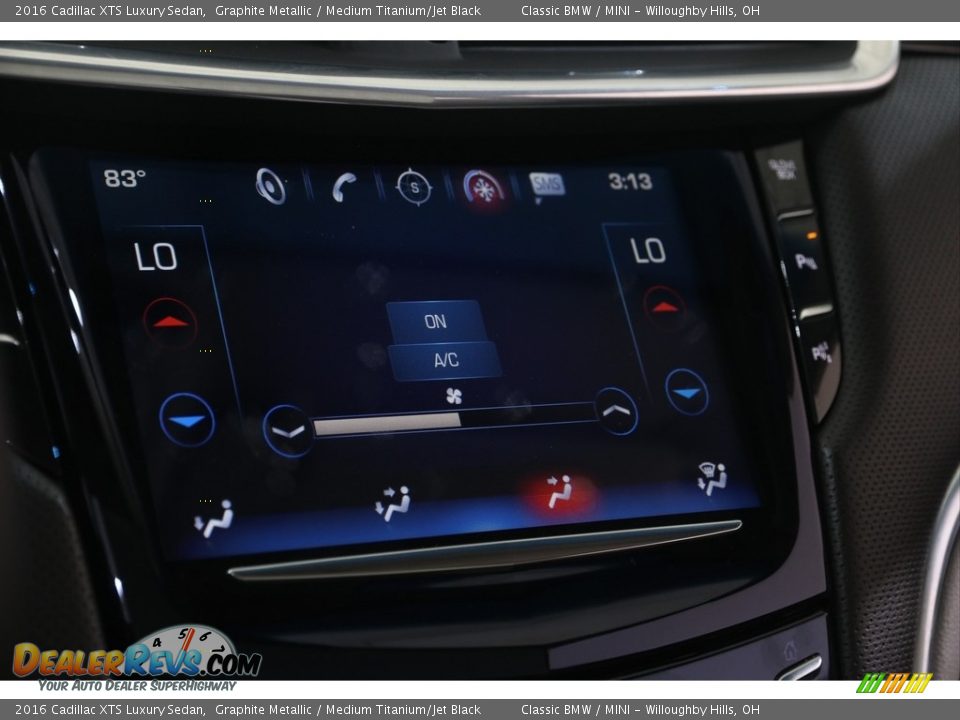 2016 Cadillac XTS Luxury Sedan Graphite Metallic / Medium Titanium/Jet Black Photo #20