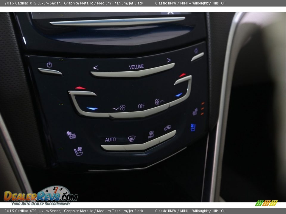 2016 Cadillac XTS Luxury Sedan Graphite Metallic / Medium Titanium/Jet Black Photo #21