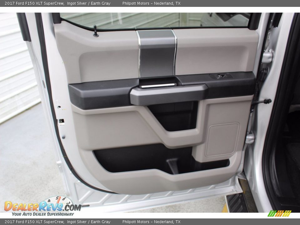 2017 Ford F150 XLT SuperCrew Ingot Silver / Earth Gray Photo #22