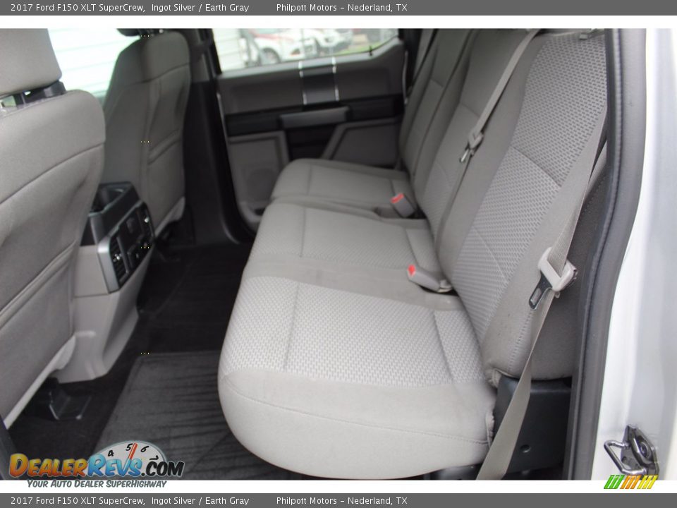 2017 Ford F150 XLT SuperCrew Ingot Silver / Earth Gray Photo #23