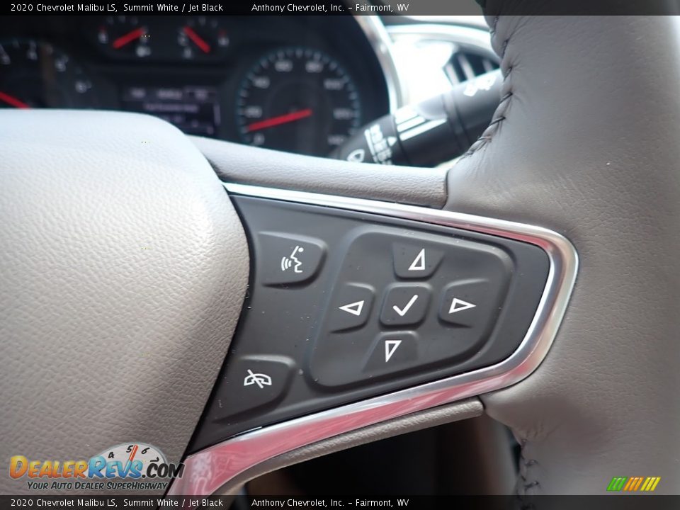 2020 Chevrolet Malibu LS Summit White / Jet Black Photo #17