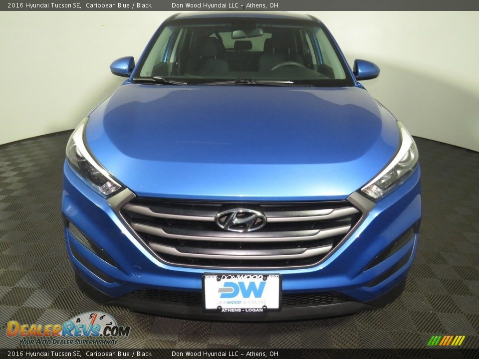 2016 Hyundai Tucson SE Caribbean Blue / Black Photo #4