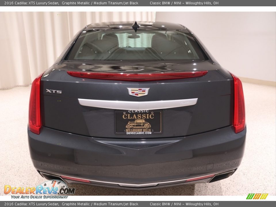 2016 Cadillac XTS Luxury Sedan Graphite Metallic / Medium Titanium/Jet Black Photo #27