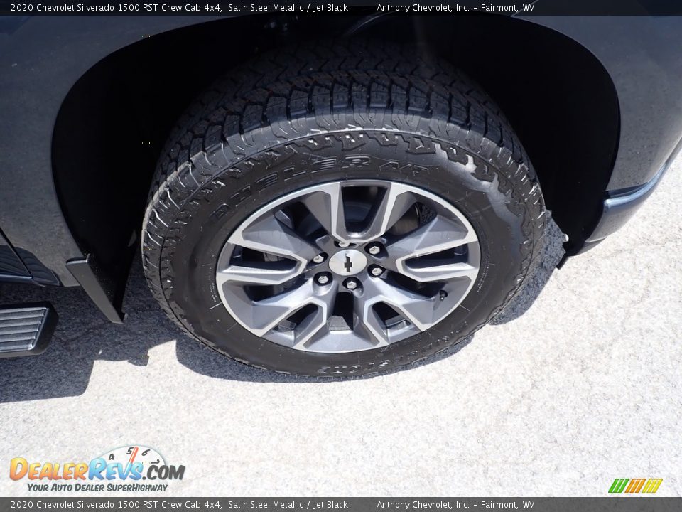 2020 Chevrolet Silverado 1500 RST Crew Cab 4x4 Satin Steel Metallic / Jet Black Photo #2