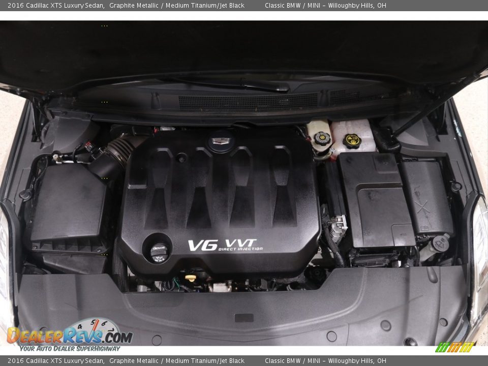 2016 Cadillac XTS Luxury Sedan Graphite Metallic / Medium Titanium/Jet Black Photo #28