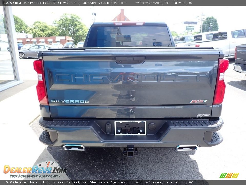 2020 Chevrolet Silverado 1500 RST Crew Cab 4x4 Satin Steel Metallic / Jet Black Photo #5
