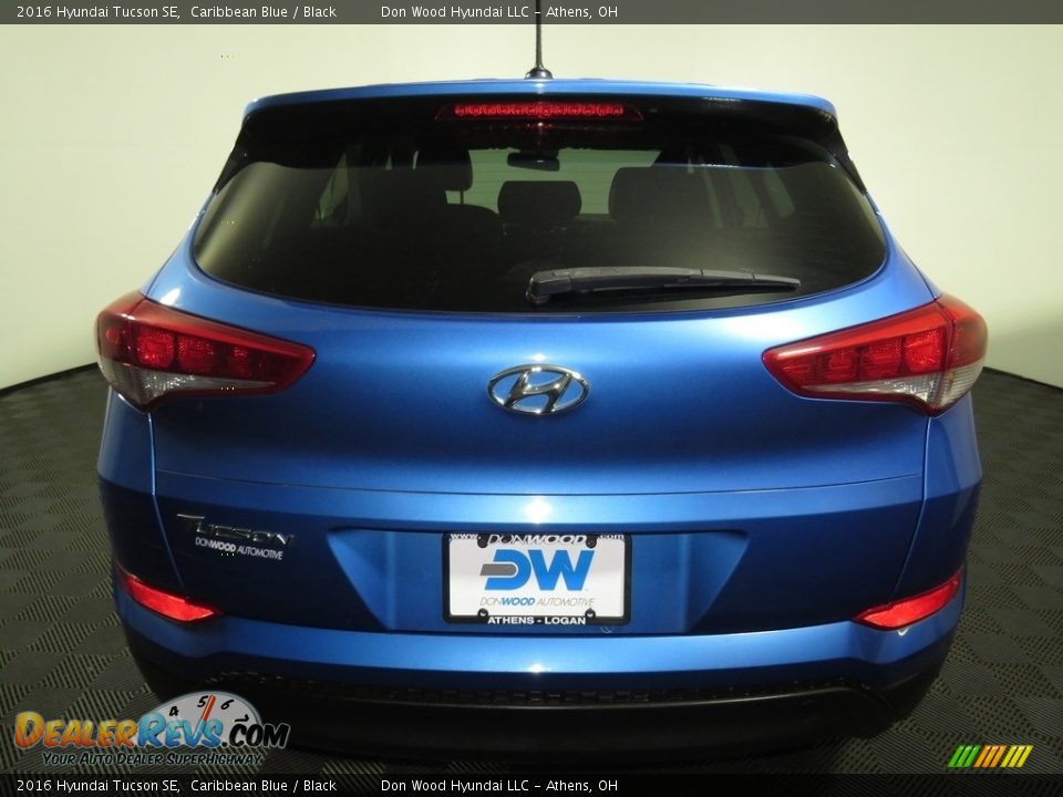 2016 Hyundai Tucson SE Caribbean Blue / Black Photo #11