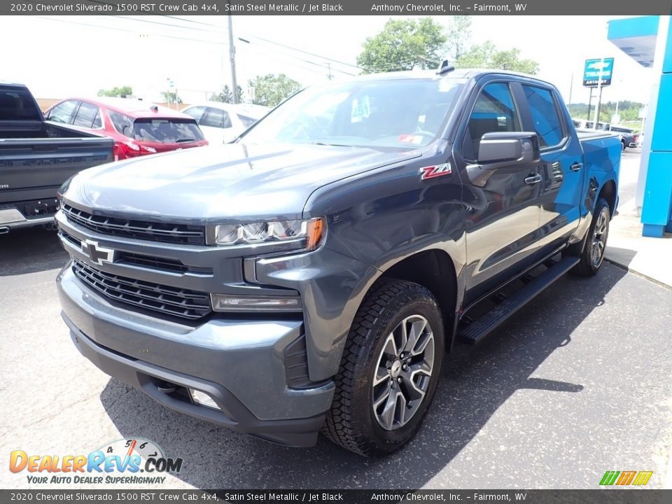 2020 Chevrolet Silverado 1500 RST Crew Cab 4x4 Satin Steel Metallic / Jet Black Photo #7