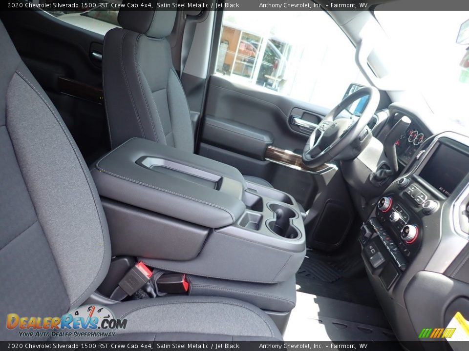 2020 Chevrolet Silverado 1500 RST Crew Cab 4x4 Satin Steel Metallic / Jet Black Photo #9