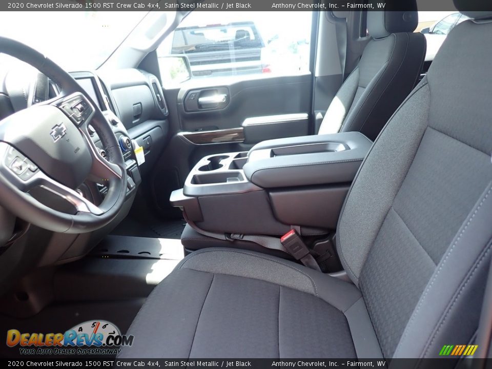 2020 Chevrolet Silverado 1500 RST Crew Cab 4x4 Satin Steel Metallic / Jet Black Photo #12