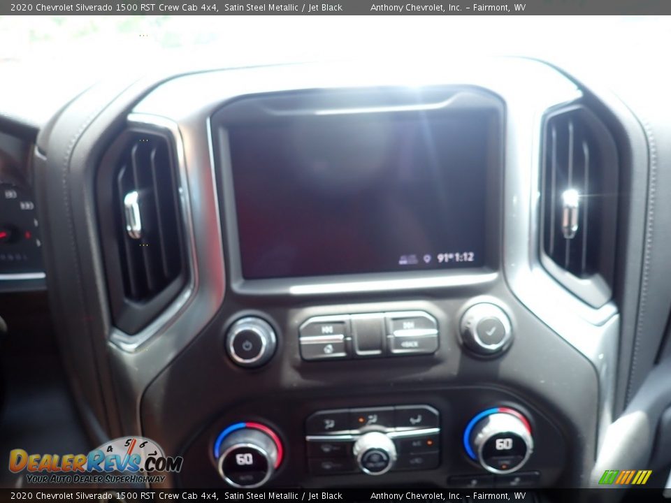 2020 Chevrolet Silverado 1500 RST Crew Cab 4x4 Satin Steel Metallic / Jet Black Photo #15