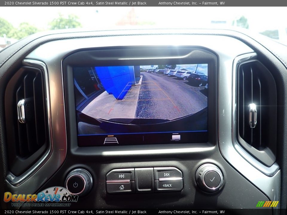 2020 Chevrolet Silverado 1500 RST Crew Cab 4x4 Satin Steel Metallic / Jet Black Photo #16