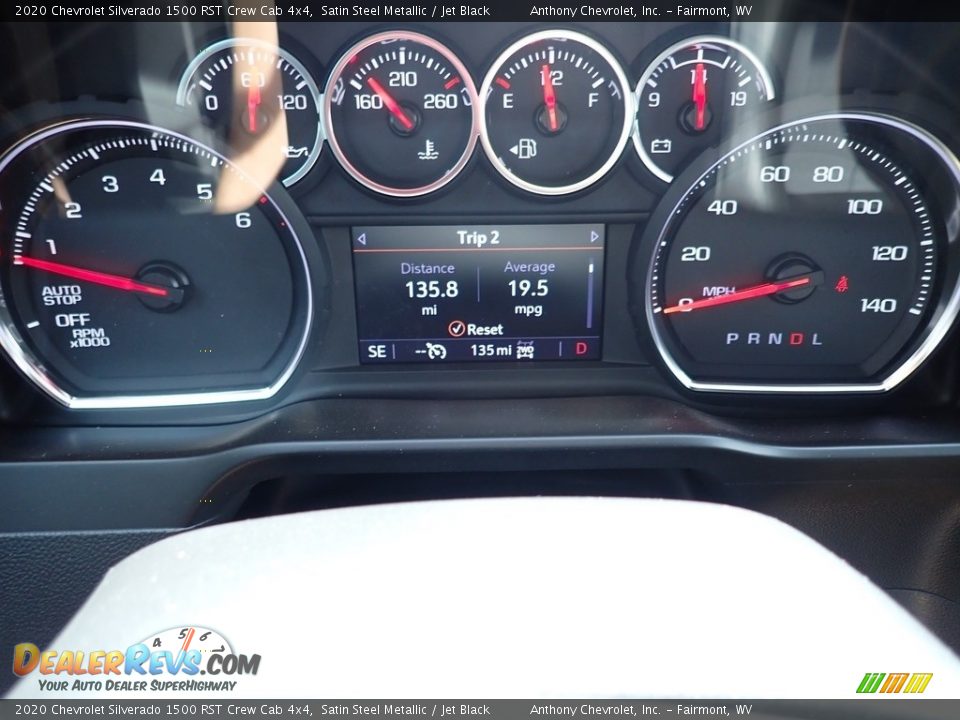 2020 Chevrolet Silverado 1500 RST Crew Cab 4x4 Satin Steel Metallic / Jet Black Photo #17