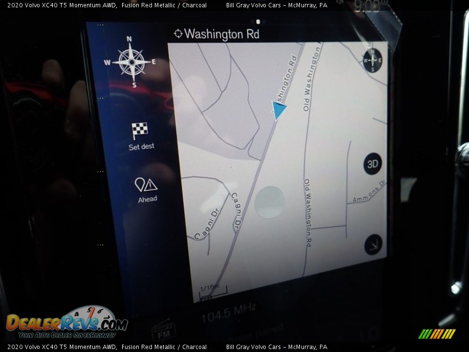 Navigation of 2020 Volvo XC40 T5 Momentum AWD Photo #13