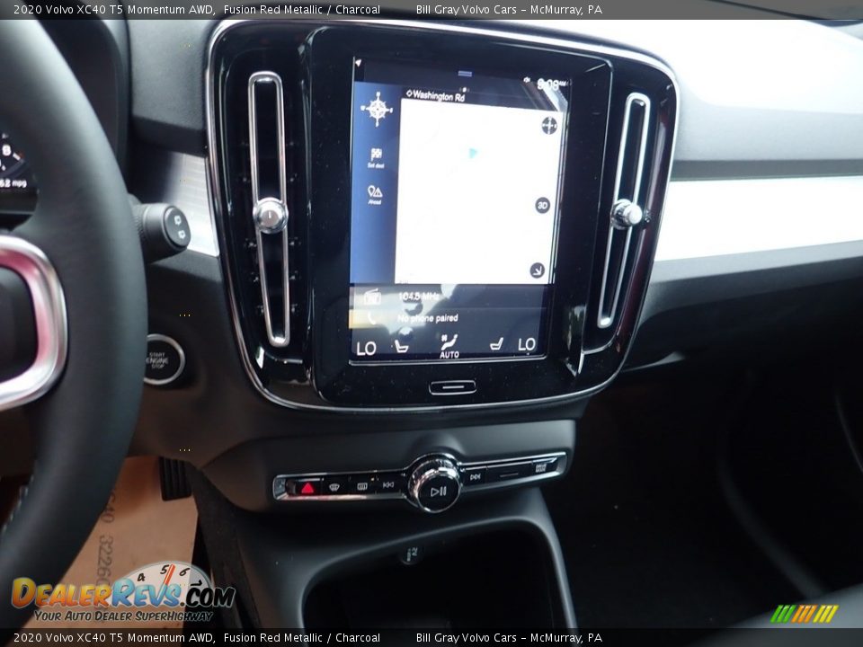 2020 Volvo XC40 T5 Momentum AWD Fusion Red Metallic / Charcoal Photo #14