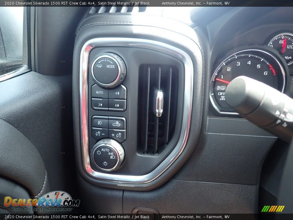 2020 Chevrolet Silverado 1500 RST Crew Cab 4x4 Satin Steel Metallic / Jet Black Photo #20