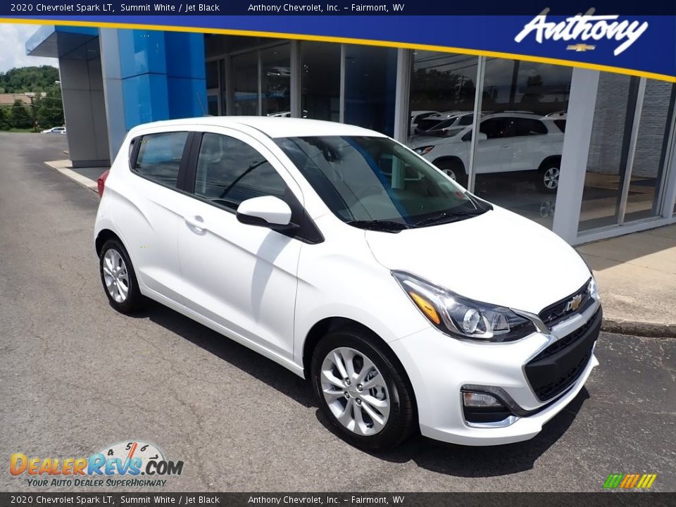 2020 Chevrolet Spark LT Summit White / Jet Black Photo #1