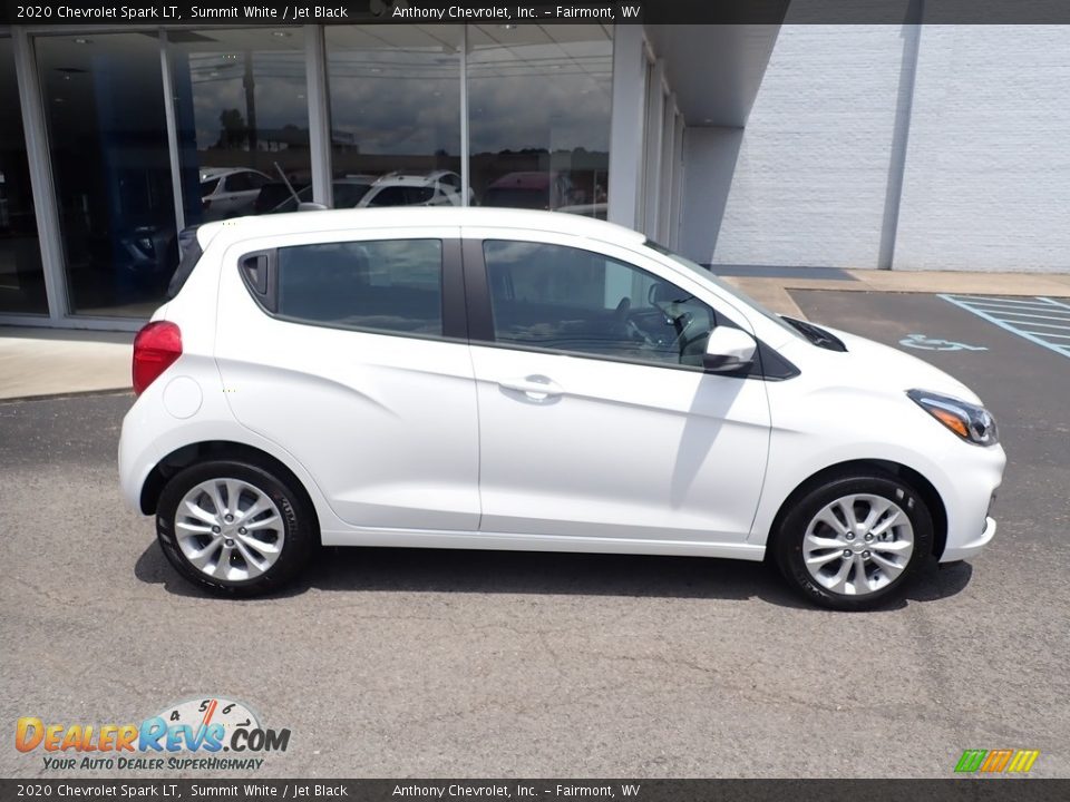 2020 Chevrolet Spark LT Summit White / Jet Black Photo #3