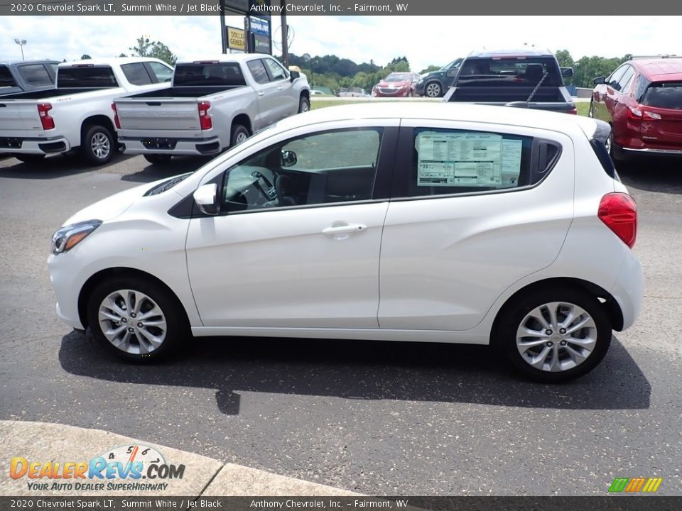 2020 Chevrolet Spark LT Summit White / Jet Black Photo #7