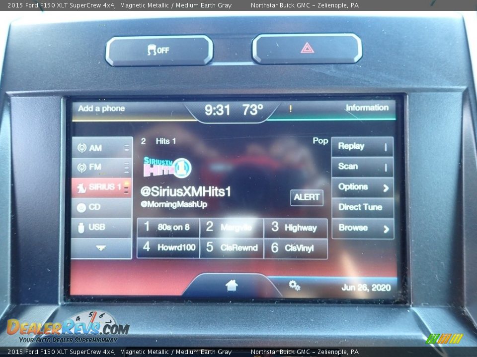 2015 Ford F150 XLT SuperCrew 4x4 Magnetic Metallic / Medium Earth Gray Photo #24