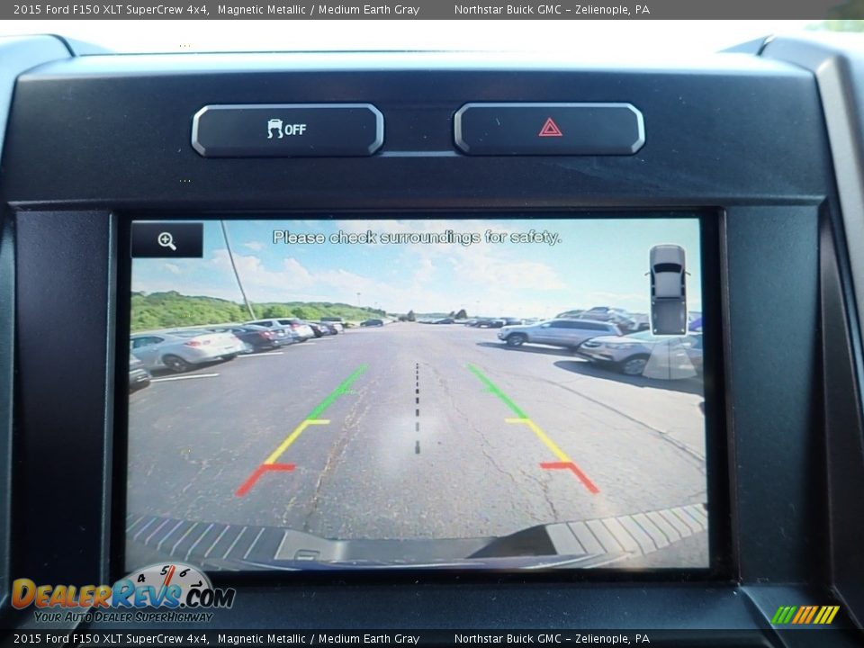 2015 Ford F150 XLT SuperCrew 4x4 Magnetic Metallic / Medium Earth Gray Photo #25