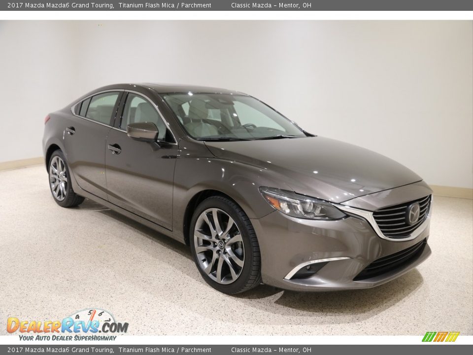 2017 Mazda Mazda6 Grand Touring Titanium Flash Mica / Parchment Photo #1