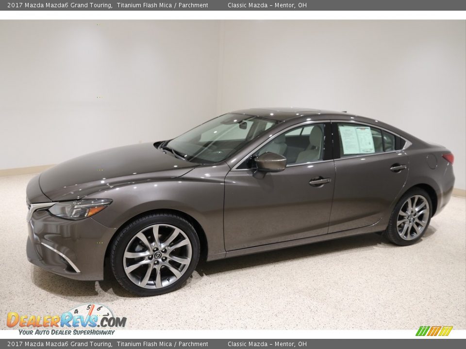 2017 Mazda Mazda6 Grand Touring Titanium Flash Mica / Parchment Photo #3