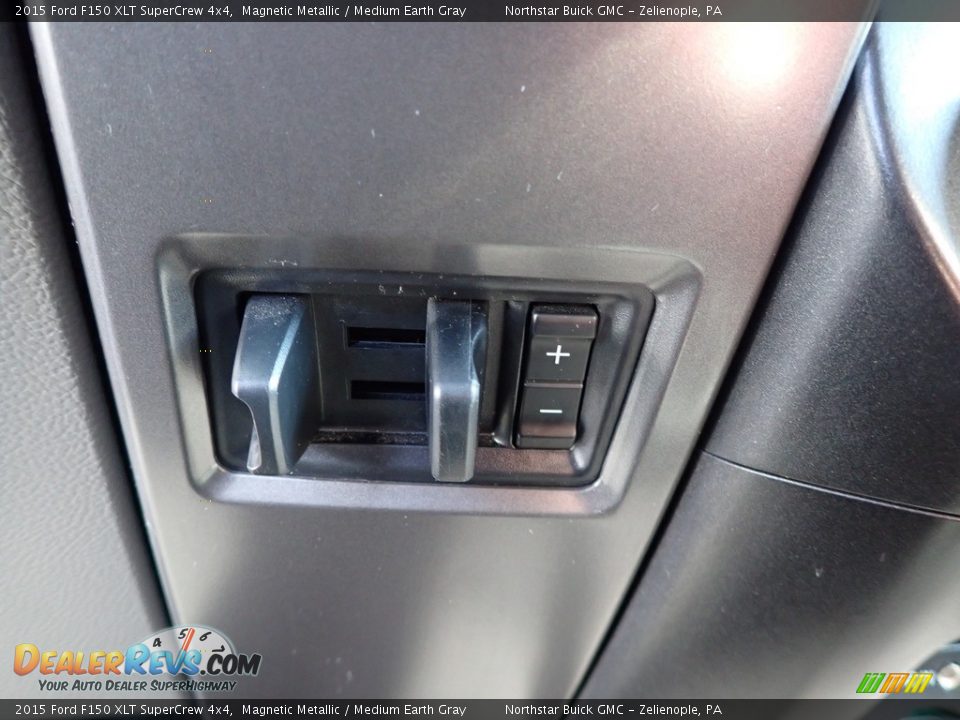 2015 Ford F150 XLT SuperCrew 4x4 Magnetic Metallic / Medium Earth Gray Photo #29